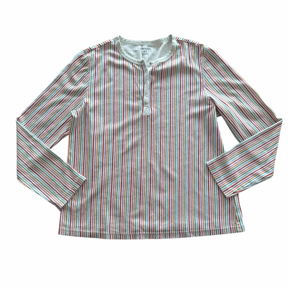Roller Rabbit Striped Multicolor Pajama Top